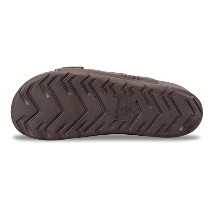 totes® SOLBOUNCE Mens Adjustable Double Buckle Slider  Brown Extra Image 5